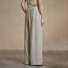 【林栖设计小店】手工层褶|阔腿裤钉珠百搭宽松显瘦2026早春新款长裤子女1961084 商品缩略图4