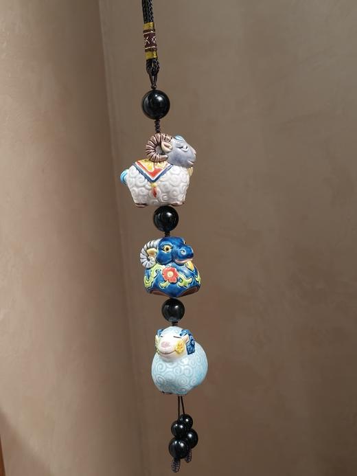 交趾陶羊挂件 商品图0