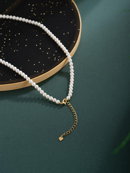 子佩集【福袋满满】珍珠项链【XXXL007】4mm珠镀金元宝福2512 商品图4