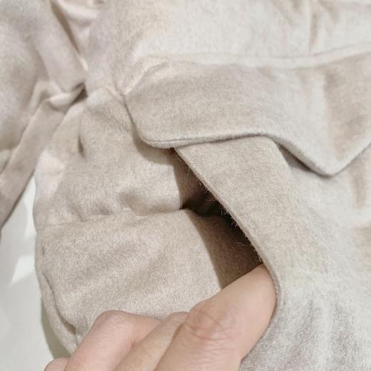 【高品质私服】【IC丝驼绒西装羽绒服】天然面料羽绒服，于简约廓形中藏纳温暖G1618-CC【无标出货 介意慎拍】 商品图13