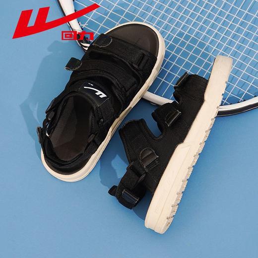 回力凉鞋女夏季时尚百搭学生情侣潮鞋魔术贴沙滩鞋休闲运动凉鞋子 商品图9