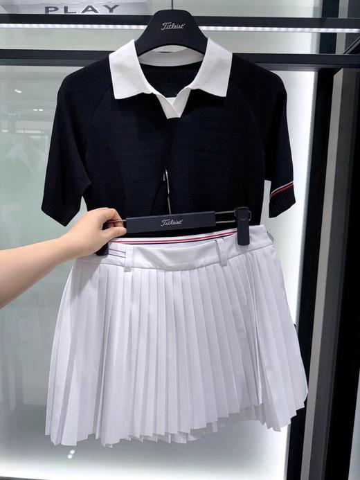 Tit家春夏新款女士百褶短裙来啦！渠道高品质❗️真心把这条短裙推荐给每一个高端老粉！啰嗦一句它的辅料和工艺⚠️提花弹力带做了双层的反缝！ 商品图2