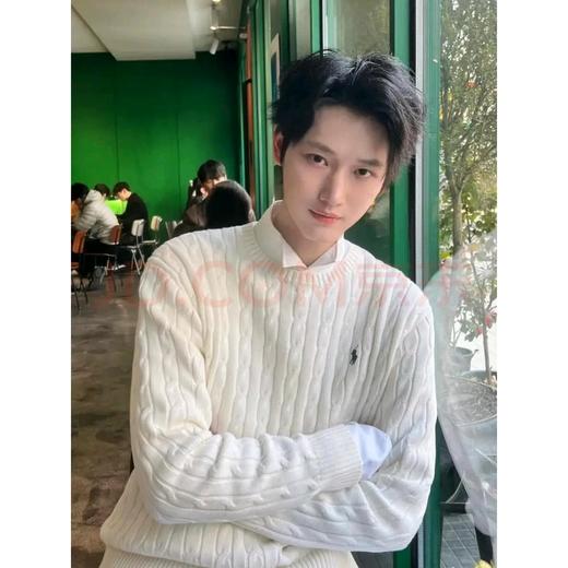 拉夫劳伦情侣款经典绞花针织衫 商品图0