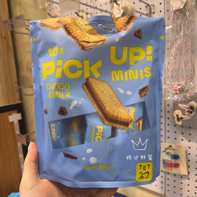 百乐顺迷你巧克力夹心饼干106克