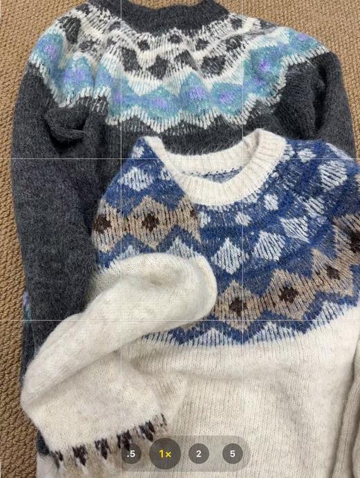 自营【超美针织衫】M03费尓岛系列慵懒风爆款针织毛衣-喜出 商品图3