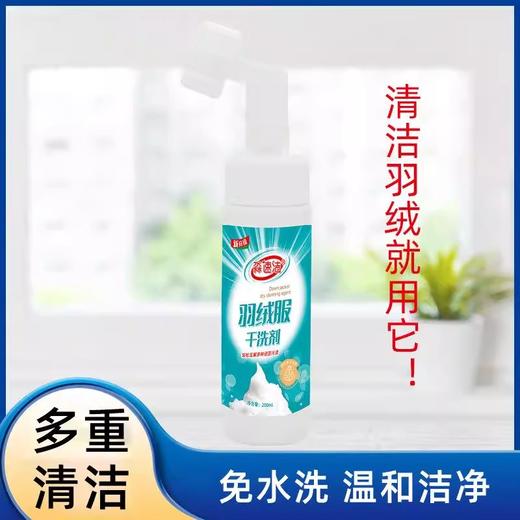 【9.9元会员福利】淼速洁羽绒服干洗剂200ml（带刷头）    商品图0