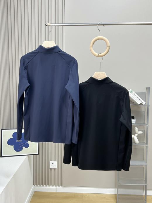 点此购买 比音勒芬秋冬季男款翻领高尔夫系列长袖POLO衫 ss 338207 商品图1