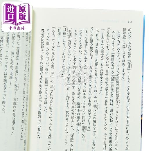 预售 【中商原版】轻小说 杖与剑的魔剑谭 初始的泪 大森藤野 日文原版 杖と剣のウィストリア グリモアクタ 始まりの涙 商品图2
