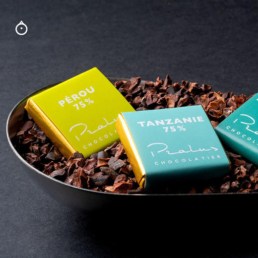 企鹅市集|法国Pralus普阿鲁斯巧克力 单源产地 10产地20小片品鉴组合 礼盒装100g 商品图7