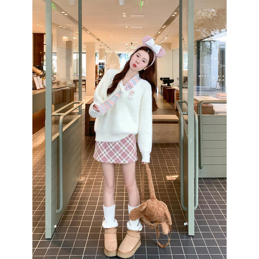 <曾小咸推荐>现货秒杀 ！微信超特价！渐变领带毛衣 日常209.99 立减110 秒杀99.99！！ 商品图2