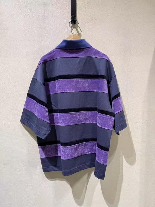 女款条纹短袖polo衫zi 商品图1