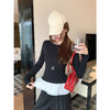 <曾小咸推荐>韩系假两件T恤女长袖上衣 商品缩略图3