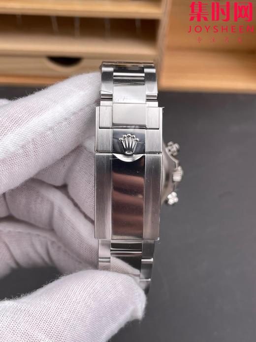 劳力士宇宙计型 EWE新款包边迪通拿计时系列 黑陶迪 4131机 男士腕表 商品图7