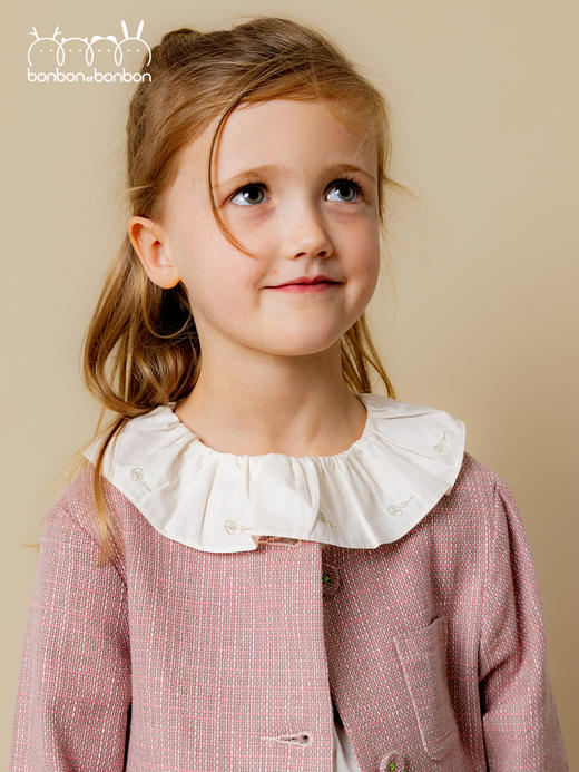 复古编织感棉麻外套短裤套装 商品图1