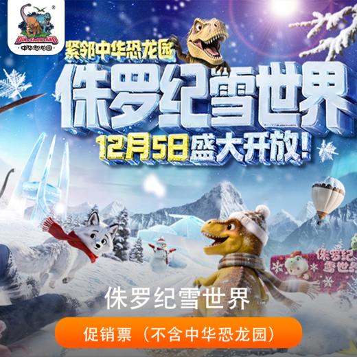【即日-3.1可用】侏罗纪雪世界单人促销票 商品图0