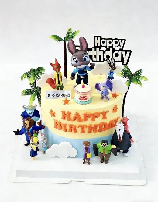 新品“疯狂动物城蛋糕”提前8小时预定 商品图0
