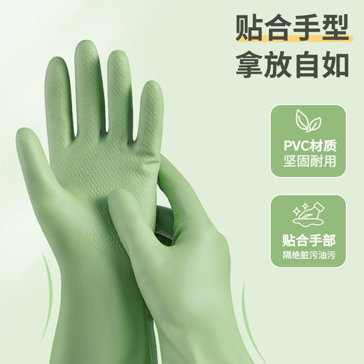 【三双装】AXIN多功能束口手套；高品质款循环使用，加厚耐磨耐用护手保暖；升级束口螺纹，防滑落可悬挂。 商品图5