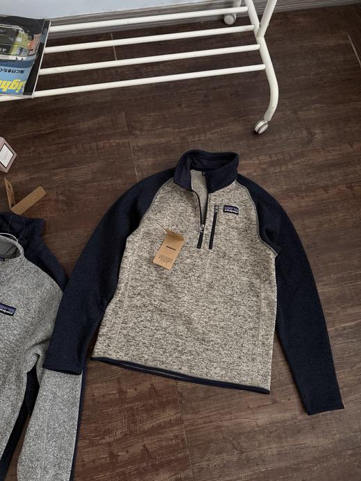 巴塔哥尼亚男套头抓绒保暖半拉链卫衣 商品图5