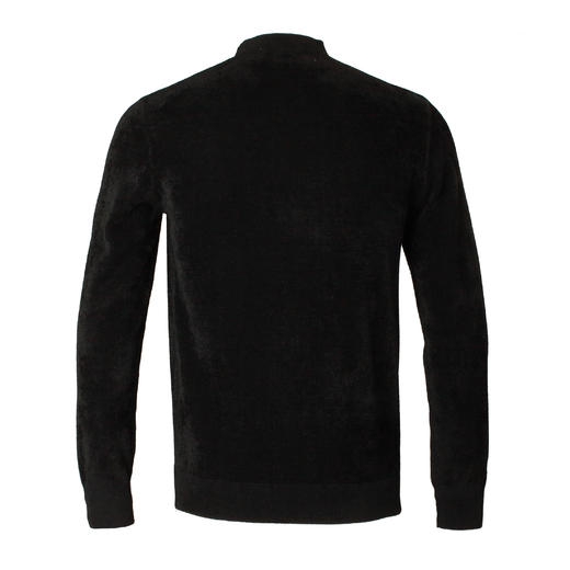 Marco Azzali 黑色半高领针织衫 KK55163B2 商品图1