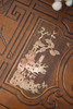 独角鹿西洋古董19世纪末法国家具名坊VIARDOT签名出品东方风格花叶回纹精雕装饰人物亭台主题螺钿镶嵌榉木桌几 商品缩略图7