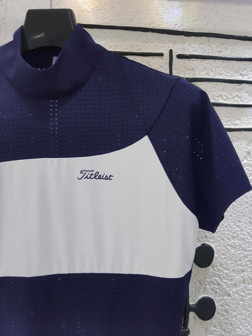 Tit家经典撞色短袖，冲孔弹力面料吸湿排汗W221094-64 商品图3