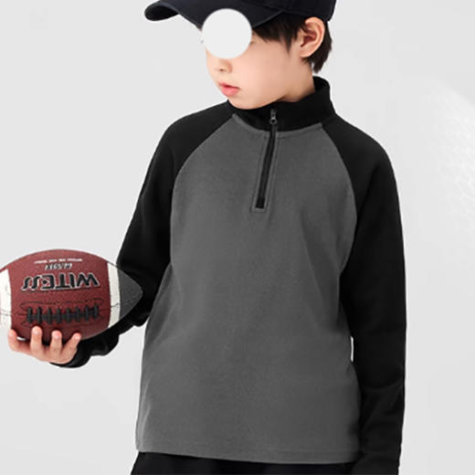 裁缝学苑TH17童装男童德绒打底衫纸样儿童半高领秋冬装新款长袖T恤男孩样板 商品图3