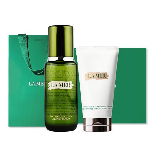 【全球购A义乌】送礼盒礼袋 LAMER海蓝之谜精粹水150ml+海蓝之谜洗面奶125ml 商品图10