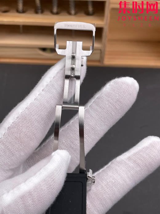 AF浪琴康卡斯计时系列 康卡斯悦动计时 男士腕表 胶带款 表径42mm 商品图7