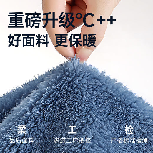 【DK】大依优型大码男装立领长袖T恤肥佬宽松半高拉链领加绒卫衣男士大码 商品图5