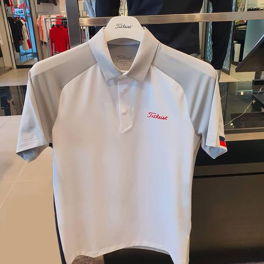 TIT家男士拼色短袖POLO衫,速干弹力面料,亲肤舒适M221608-20 商品图0