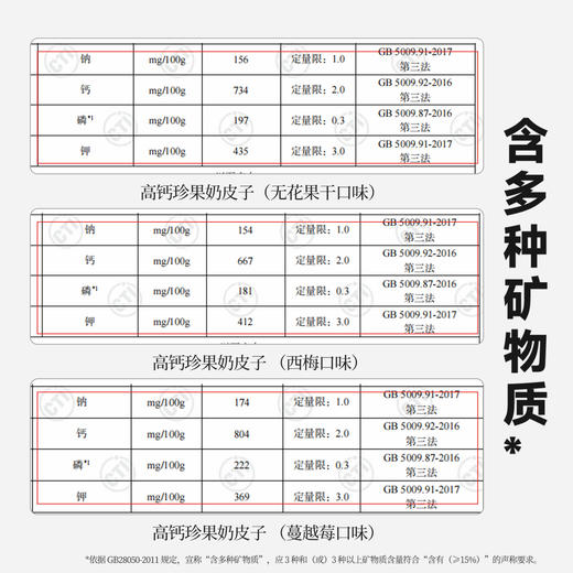 高钙珍果夹心奶皮子280g 商品图6