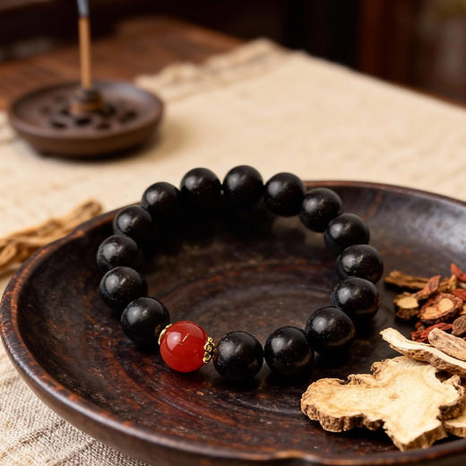 【非遗技艺】灵珠 息肌丸手串/项链 1条 匠心传承 商品图4