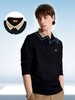 点此购买 比音勒芬秋冬季男士加绒螺纹领长袖POLO衫 ss 338206 商品缩略图6