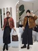 545227新中式圆领袖口水貂鹅绒服 商品缩略图0