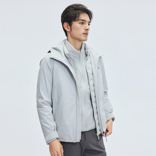 【门店同款&鸭绒】圣得西2025年冬季一衣多穿羽绒服潮流男士外套 商品图1