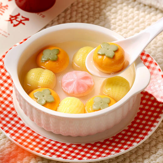 【卡通汤圆】悠享时圣诞卡通汤圆黑芝麻元宵冬至手工造型儿童营养早餐速食点心 商品图8