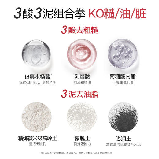 柳丝木清肌净澈变色泥膜控油保湿滋润肌肤不刺激深层清洁毛孔黑头 商品图2