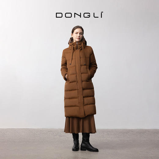东黎 •  女士冬季长款羊绒面料羽绒服 3787 商品图2