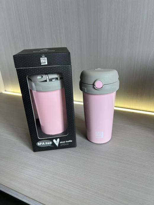 韩单正品pure nine咖啡杯，保温杯。韩国售价大概3万韩元🇰🇷我们特价出，只有粉色
特价 商品图0