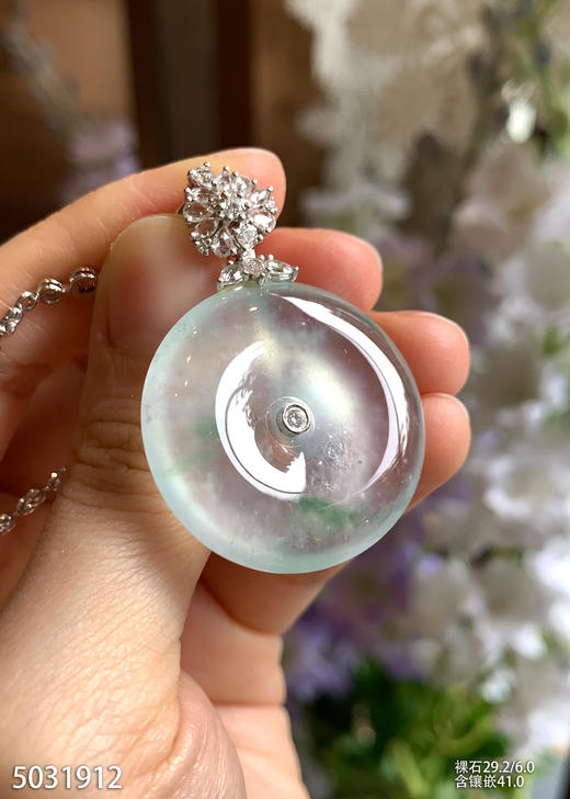 5031912，平安扣吊坠。具体价格微信咨询 商品图3