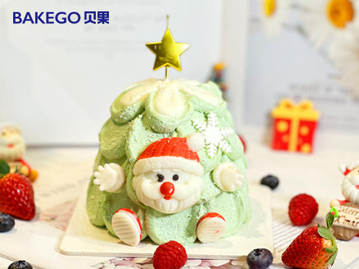 《圣诞老人》圣诞节蛋糕 商品图0