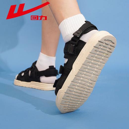 回力凉鞋女夏季时尚百搭学生情侣潮鞋魔术贴沙滩鞋休闲运动凉鞋子 商品图8