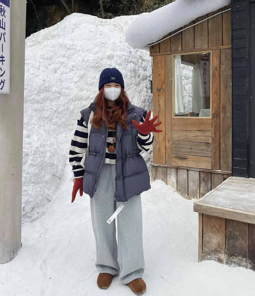 老米优品🎈3-5天！自留款❤ 550g过冬加绒神裤☀高克重《裤口两穿设计！加绒卫裤》一裤两穿！松弛感满满，梨形妹纸大爱~~K251218A 商品图5