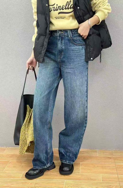 N51110#随性漫步直筒裤 商品图0