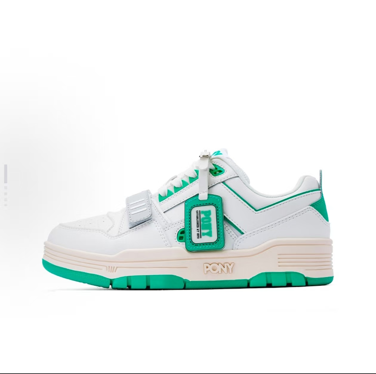 Pony 99元2双 复古休闲板鞋 638570-QS（线上线下同时售卖 不保证有货 介意勿拍）