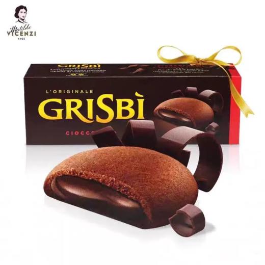 【超市】意大利维西尼格里斯 巧克力味夹心饼干135g(9*15g)/盒 商品图0
