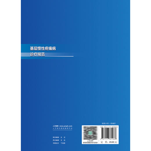 基层慢性疼痛病诊疗规范 刘延青 马柯 程志祥 主编 可作为培训项目专用教材 临床医学 培训教材 9787117381888 人民卫生出版社 商品图2