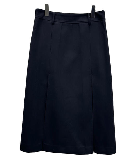 女款刺绣高腰中长百褶半裙he017 商品图1