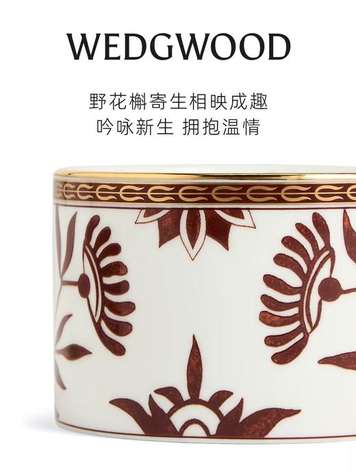 【WEDGWOOD】威基伍德红韵盛宴2杯2碟咖啡杯骨瓷送礼家用 商品图1