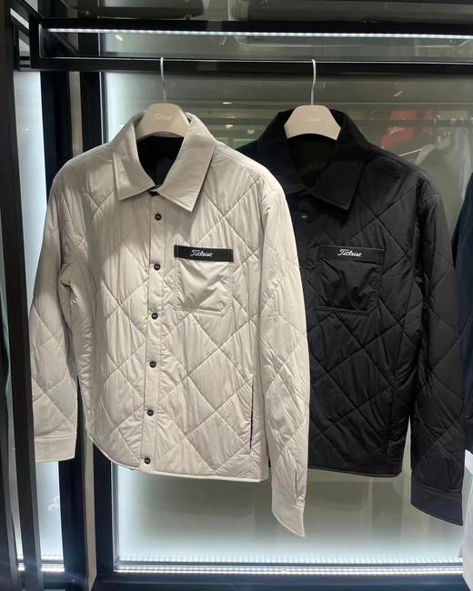 Tit家秋冬新款男士双面穿夹棉外套来啦！原厂高版本出货‼️双面夹棉设计，菱形💠格➕素面裁剪👍外套主要看版型‼️ 商品图0
